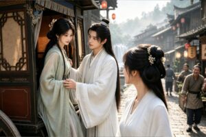 夫が見知らぬ女を連れ帰った、私は去りたい、彼は言った：私を捨てないで