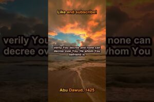 Morning is almost here 🤲 Abu Dawud 1425 #dua #islam #shorts