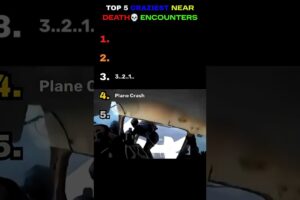 Top 5 Craziest Near Death Encounters (#1 Thought It's Over) #crash #gopro #jump